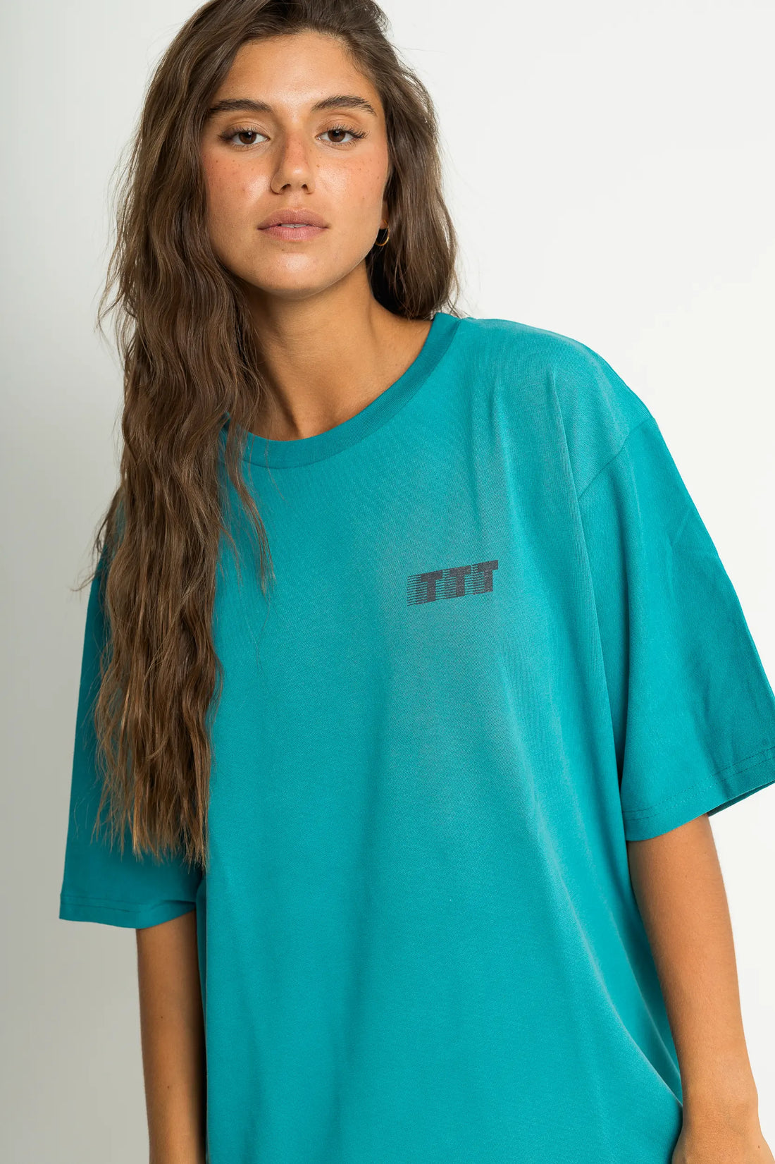 חולצה "פורמולה 1" לנשים - ירוק ווש