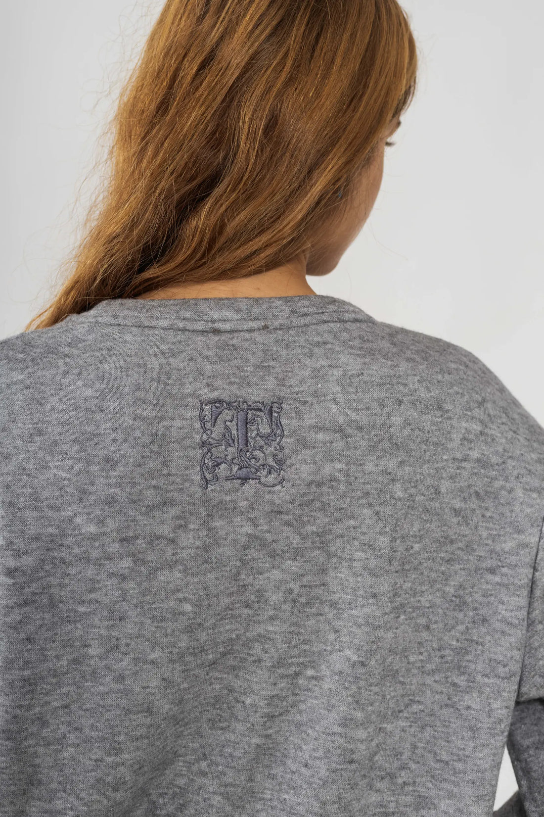 אפור מלאנז ROYALTY - סריג לנשים