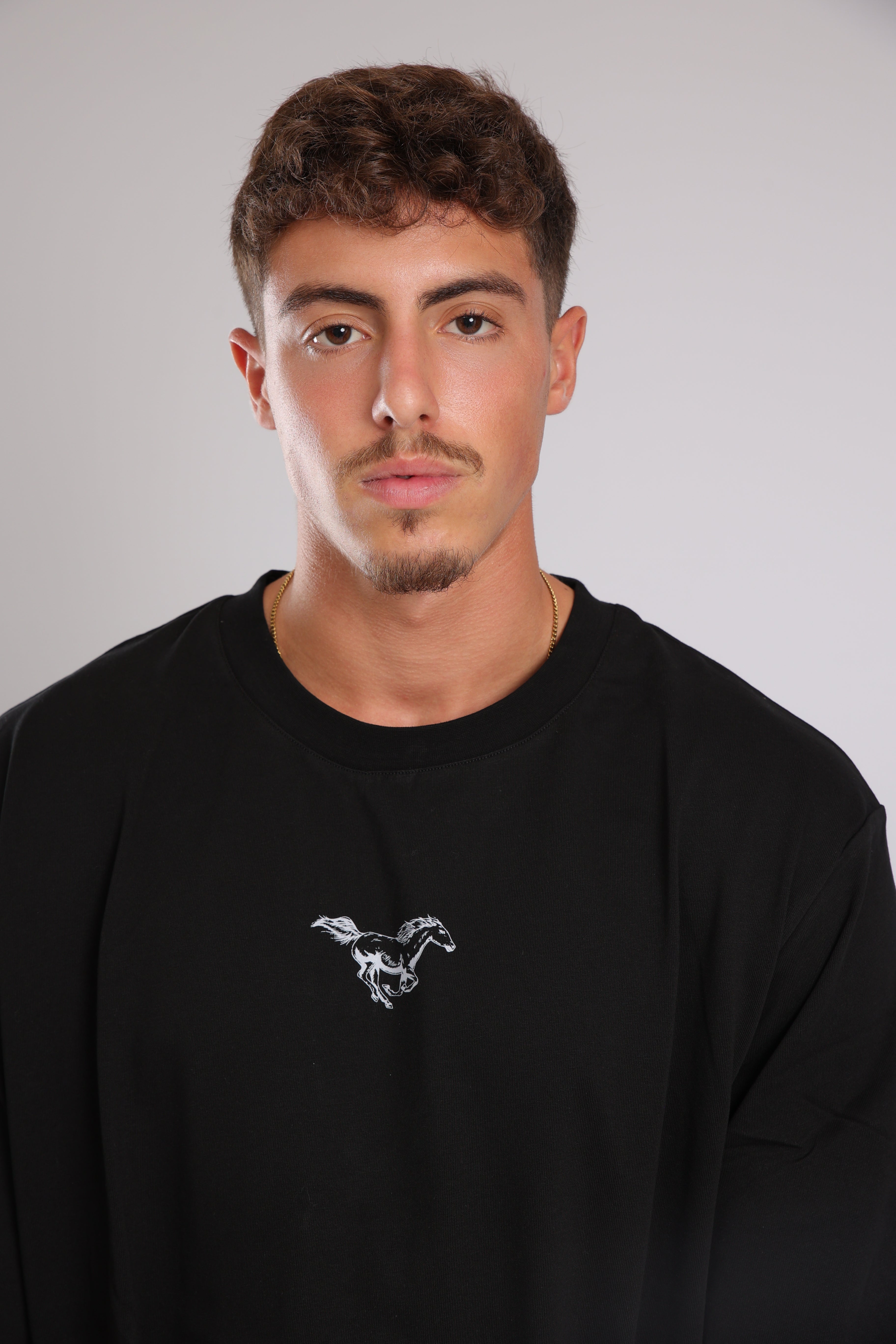 חולצה WILD HORSES - שחור