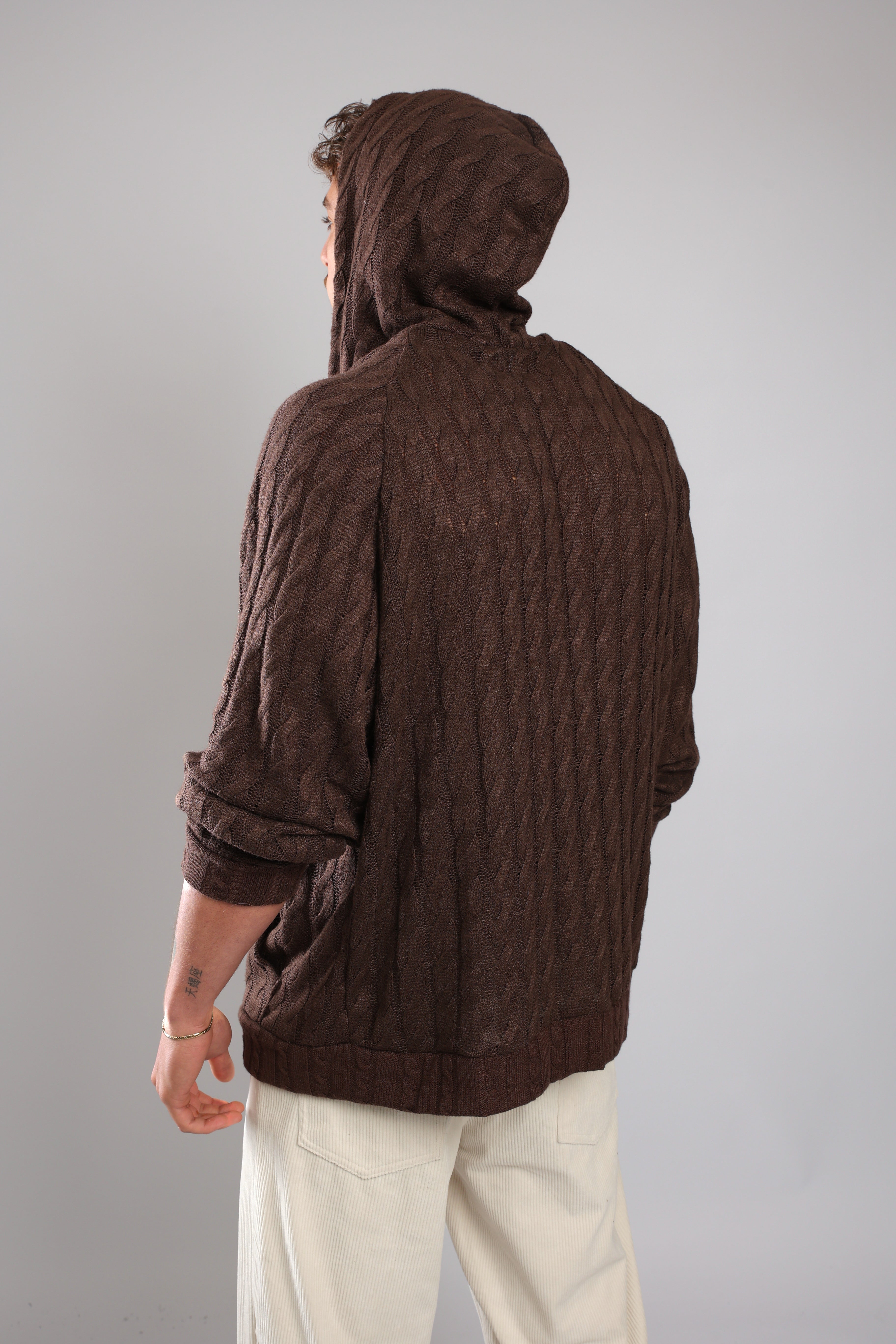 שריג צמות - חום