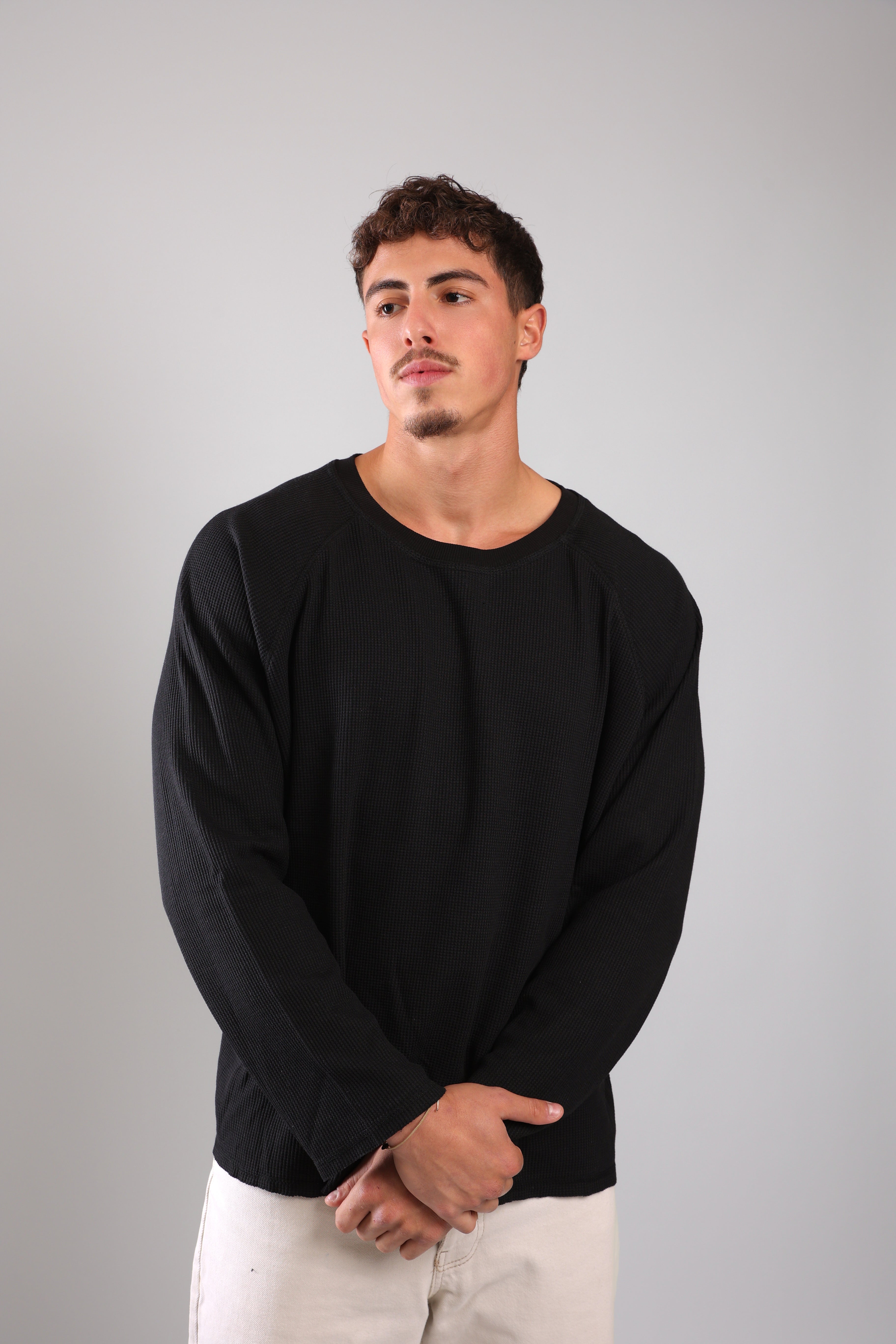 שריג וואפל - שחור