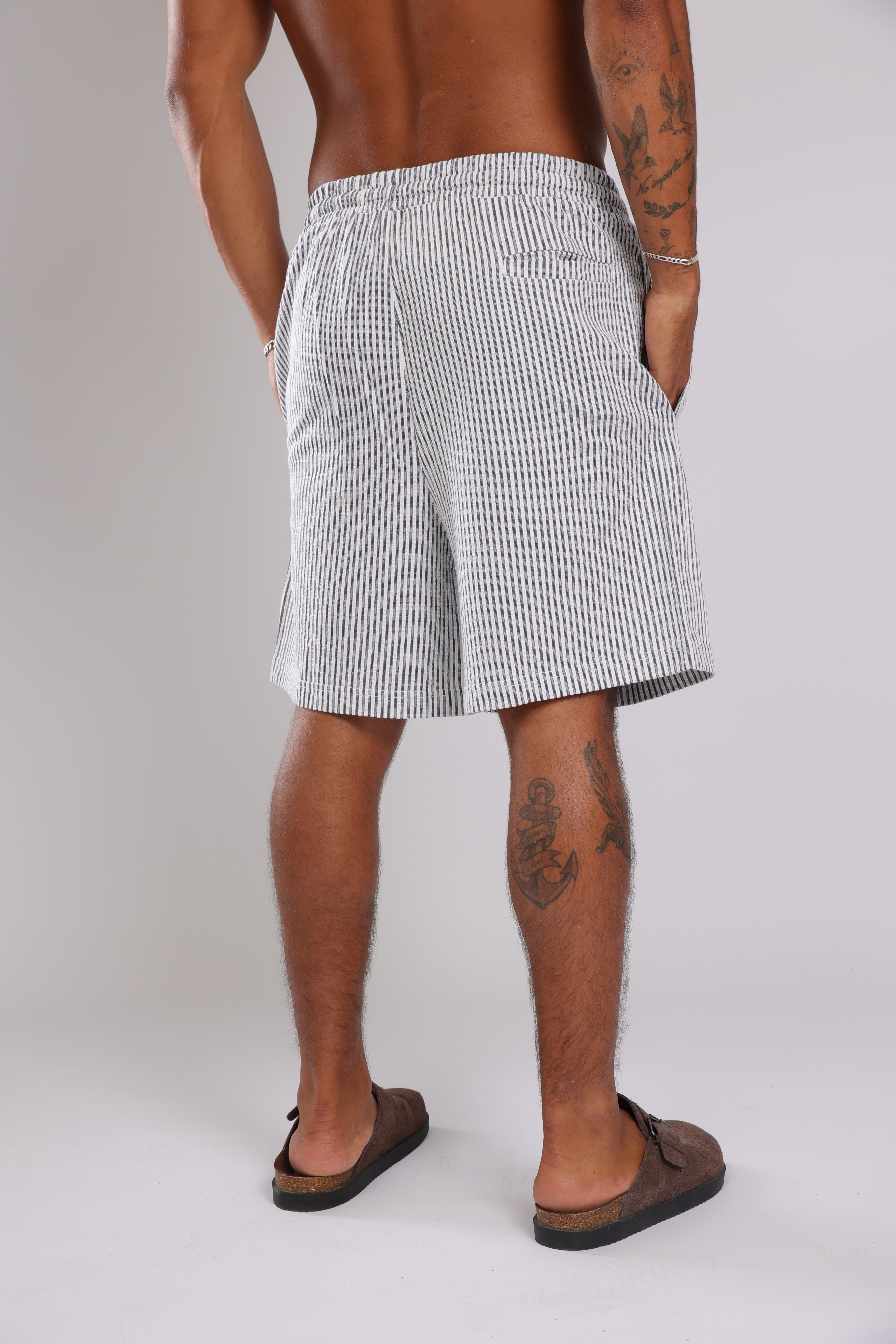 מכנס פסים - כחול