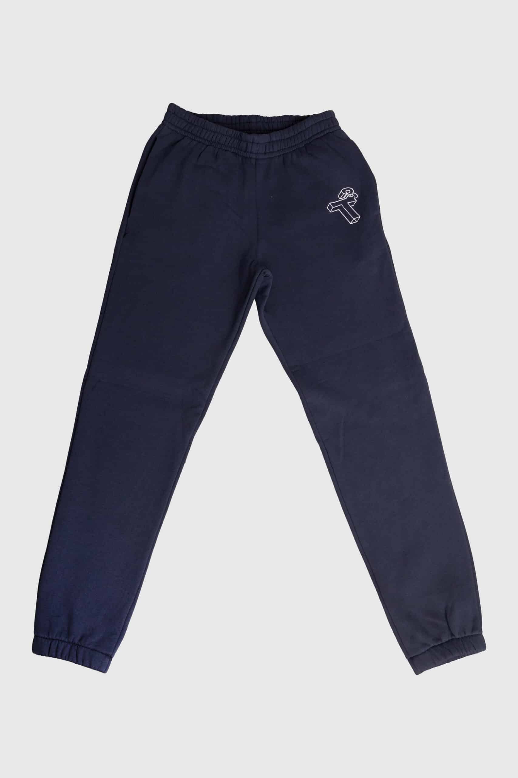 מכנסיים ארוכים גברים - T3 כחול נייבי