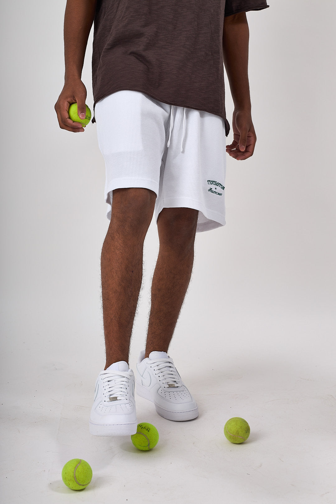 Athletic pants men - לבן