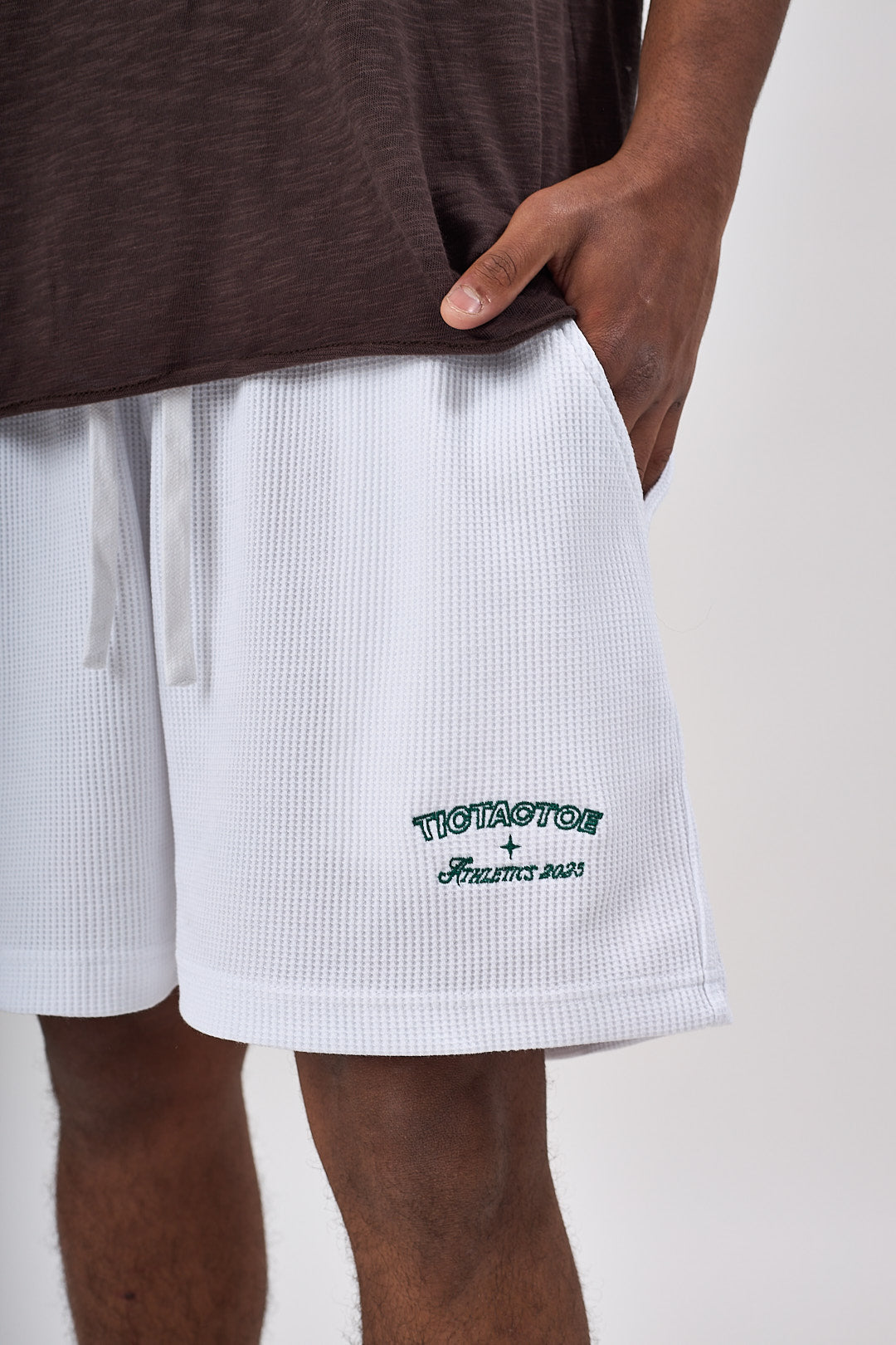 Athletic pants men - לבן