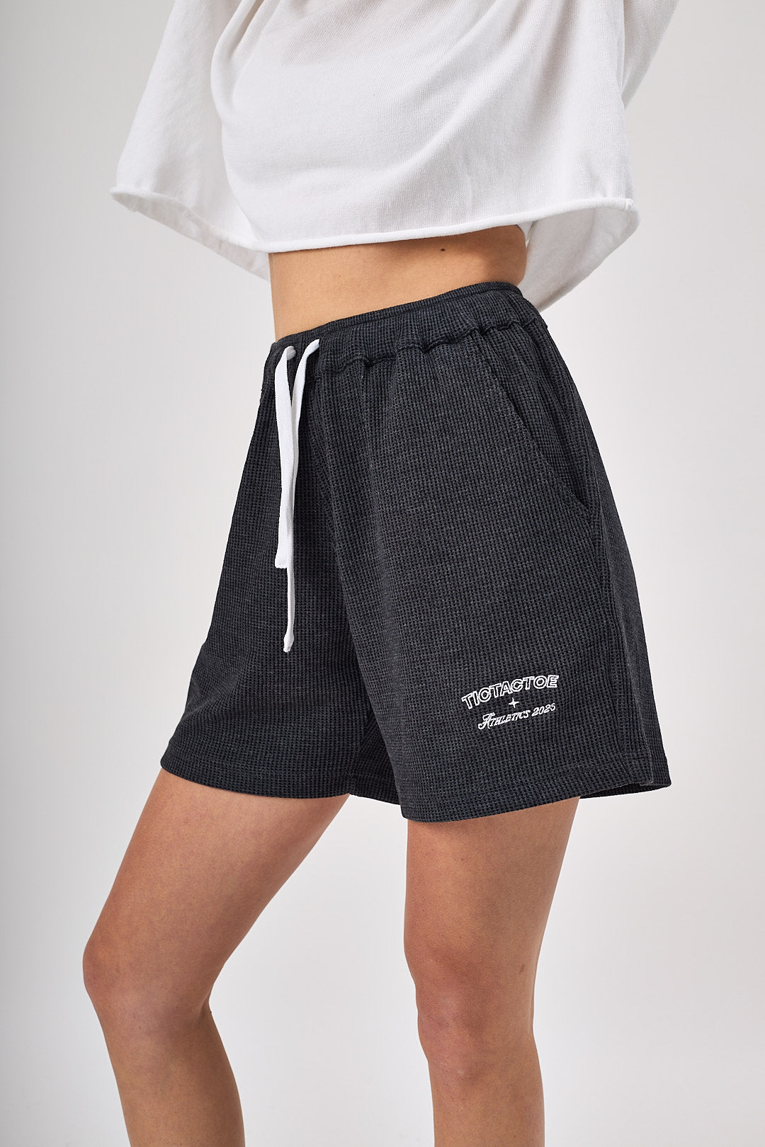 Athletic pants women - אפור פלדה