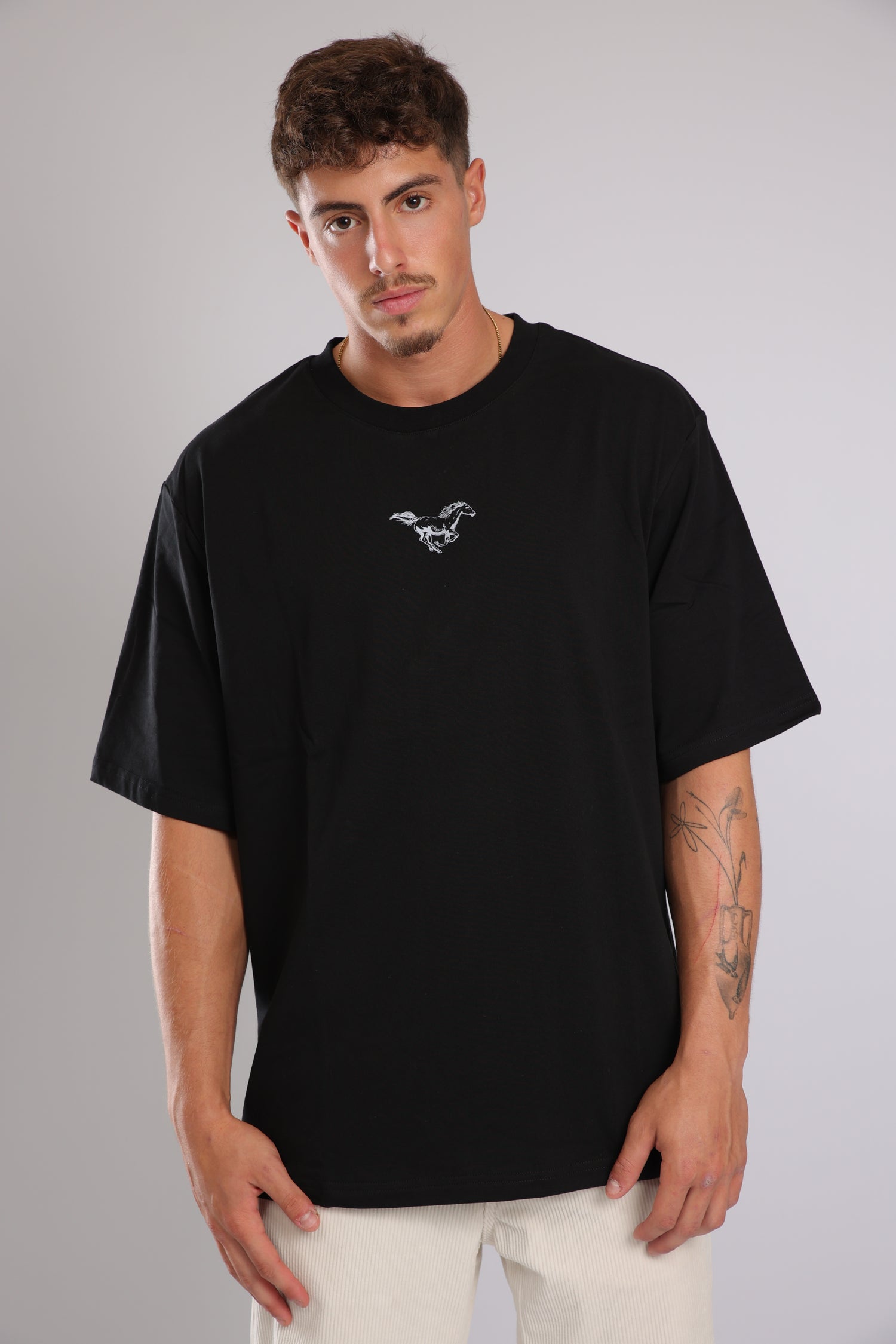 חולצה WILD HORSES - שחור