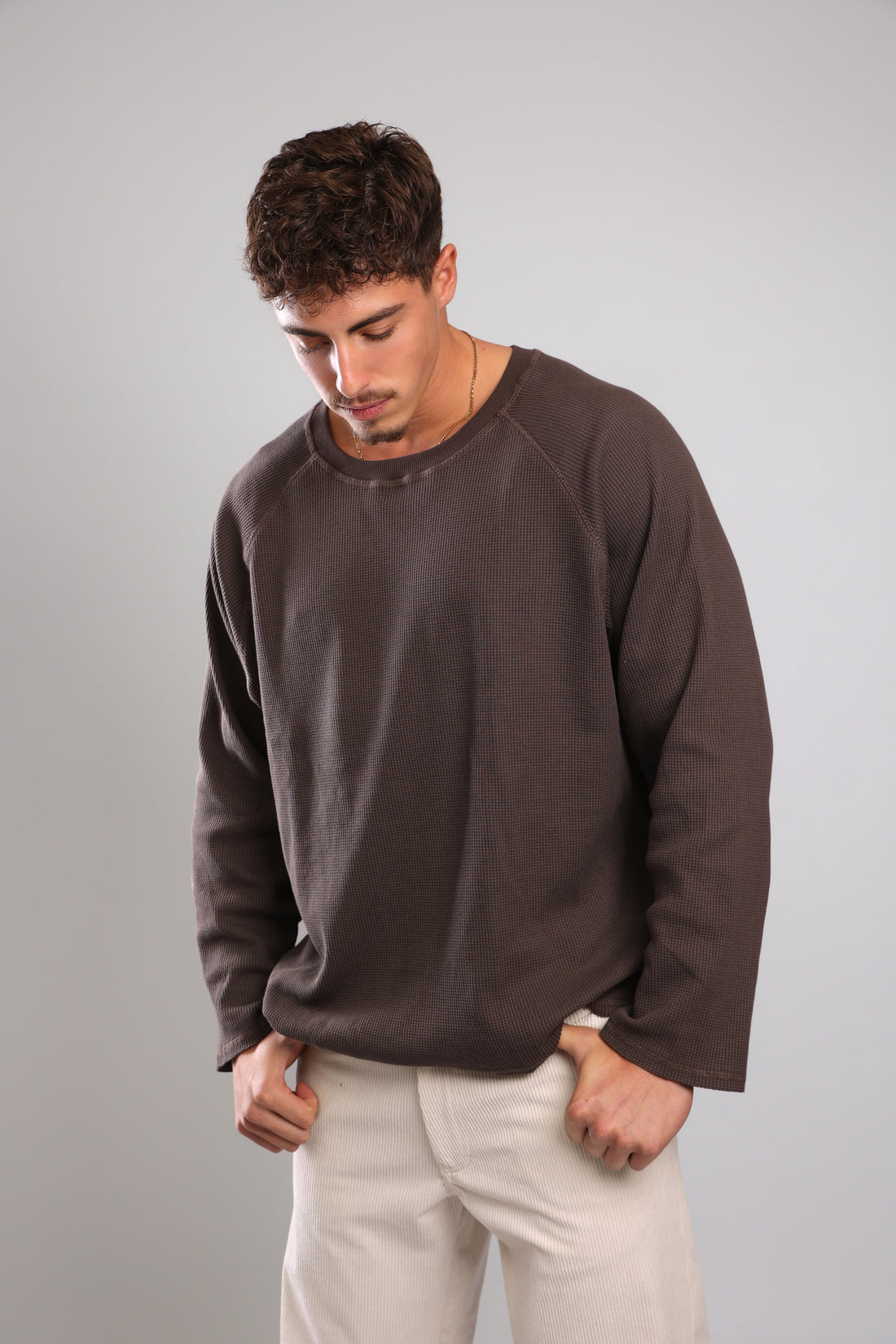 שריג וואפל - חום