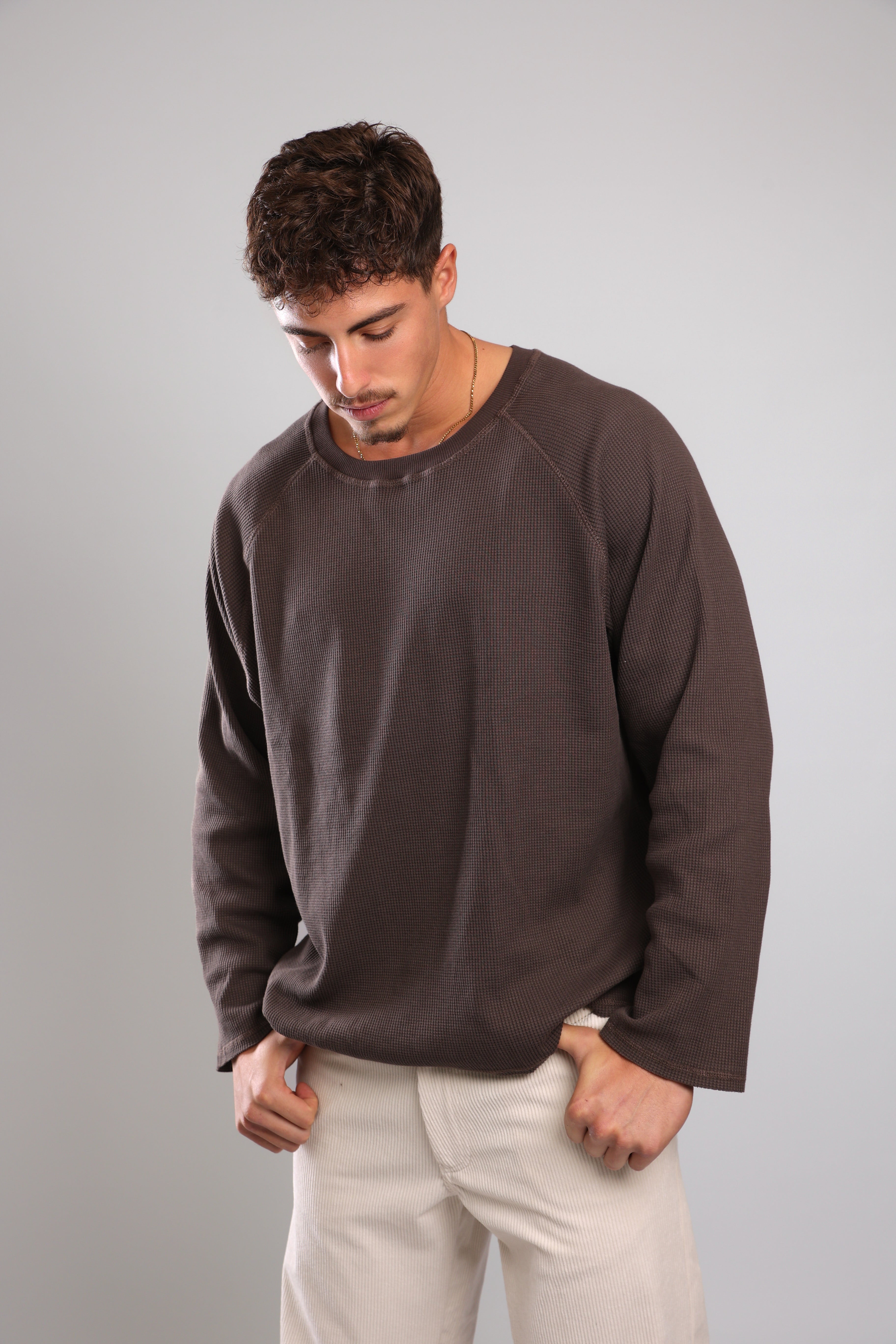 שריג וואפל - חום