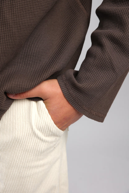 שריג וואפל - חום