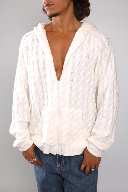 שריג צמות - לבן