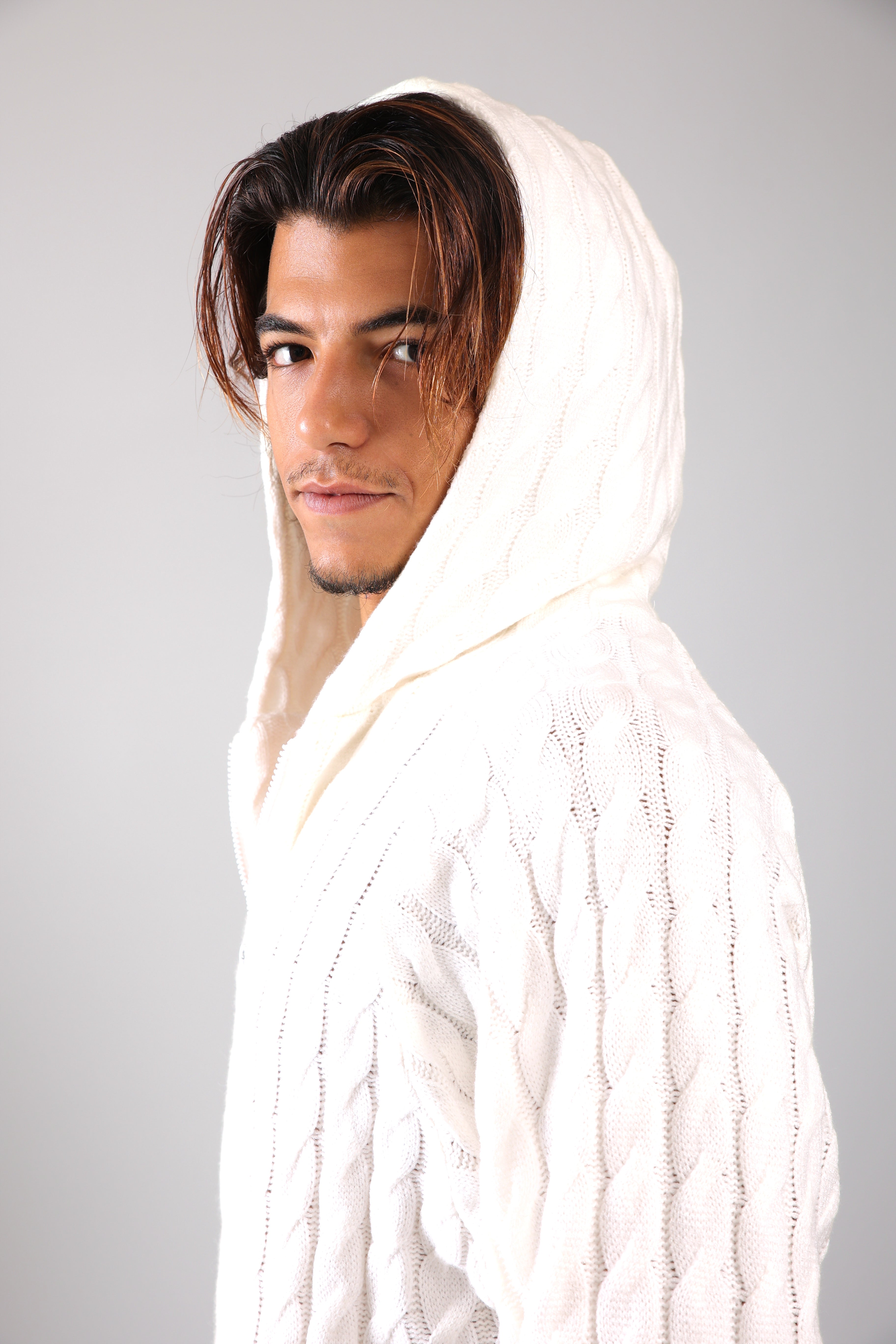 שריג צמות - לבן