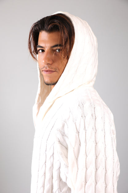 שריג צמות - לבן