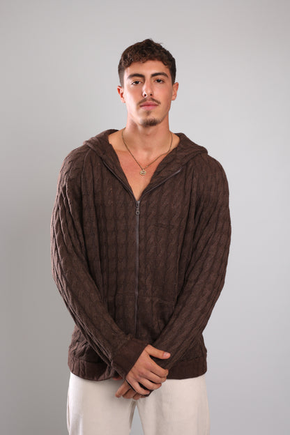 שריג צמות - חום