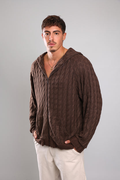 שריג צמות - חום