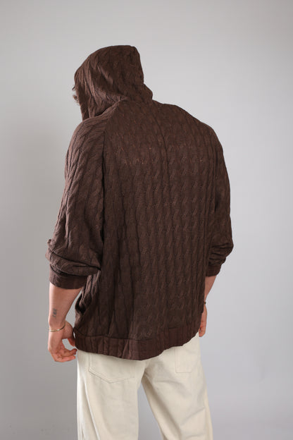 שריג צמות - חום