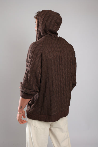 שריג צמות - חום