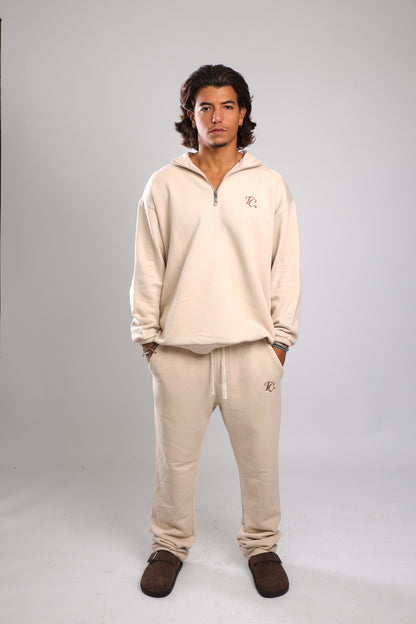 מכנס פרנץ טרי - קרם