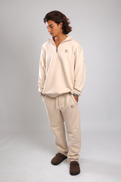 מכנס פרנץ טרי - קרם