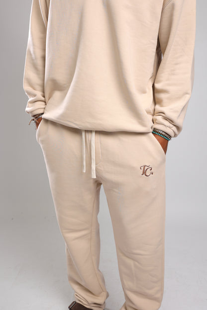 מכנס פרנץ טרי - קרם