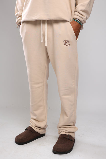 מכנס פרנץ טרי - קרם