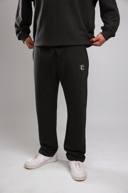 מכנס פרנץ טרי - פחם