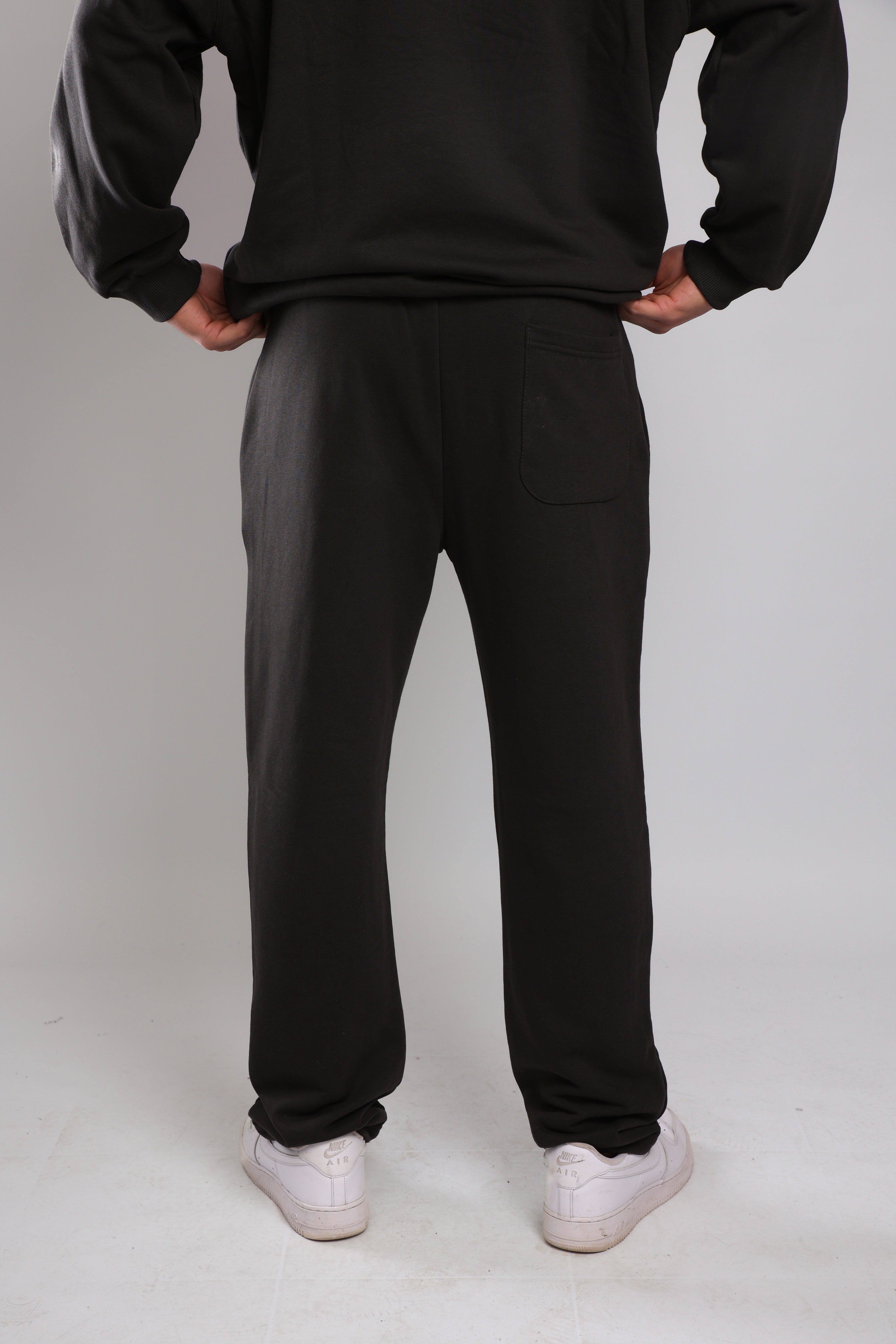 מכנס פרנץ טרי - פחם