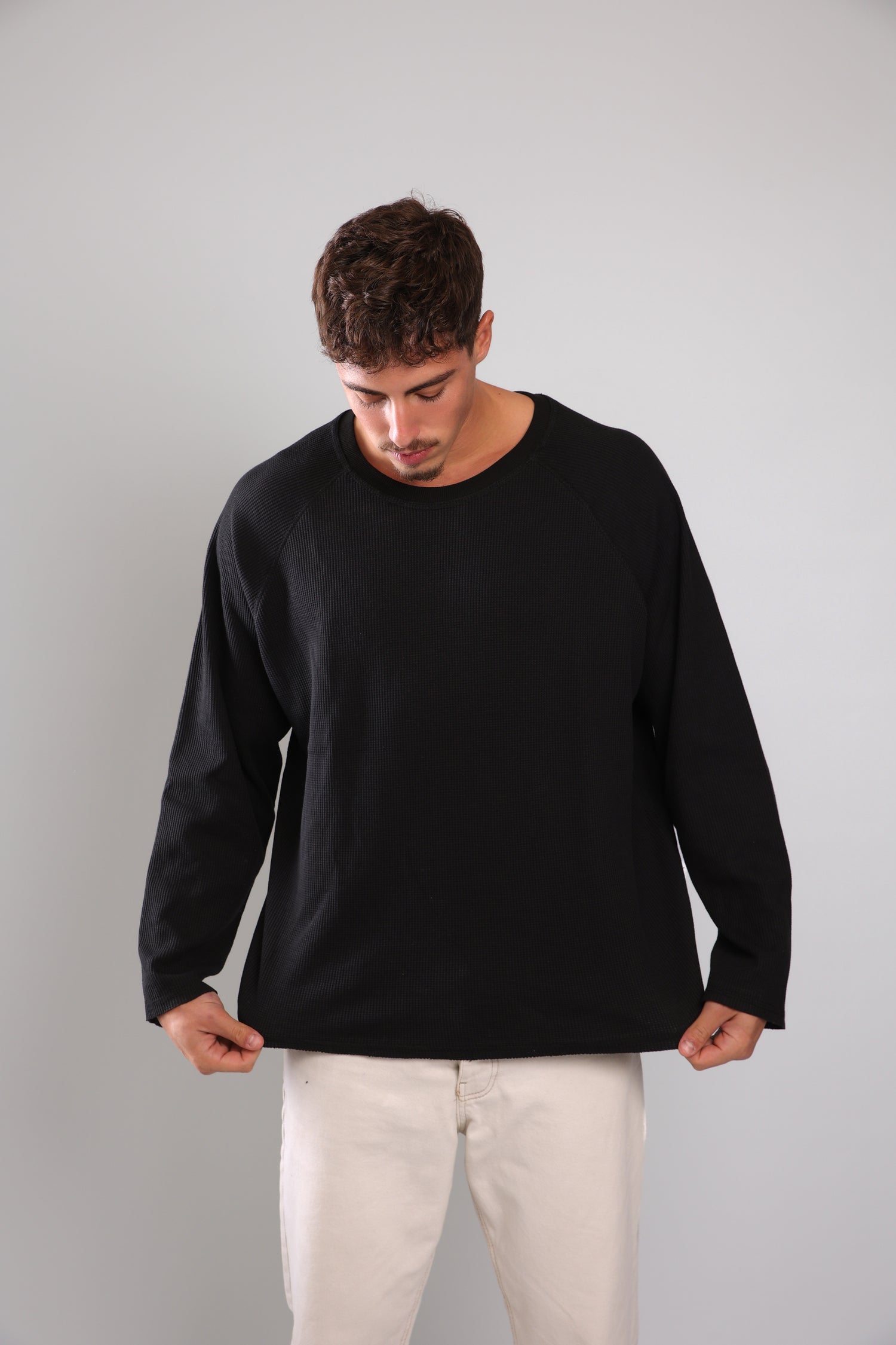 שריג וואפל - שחור