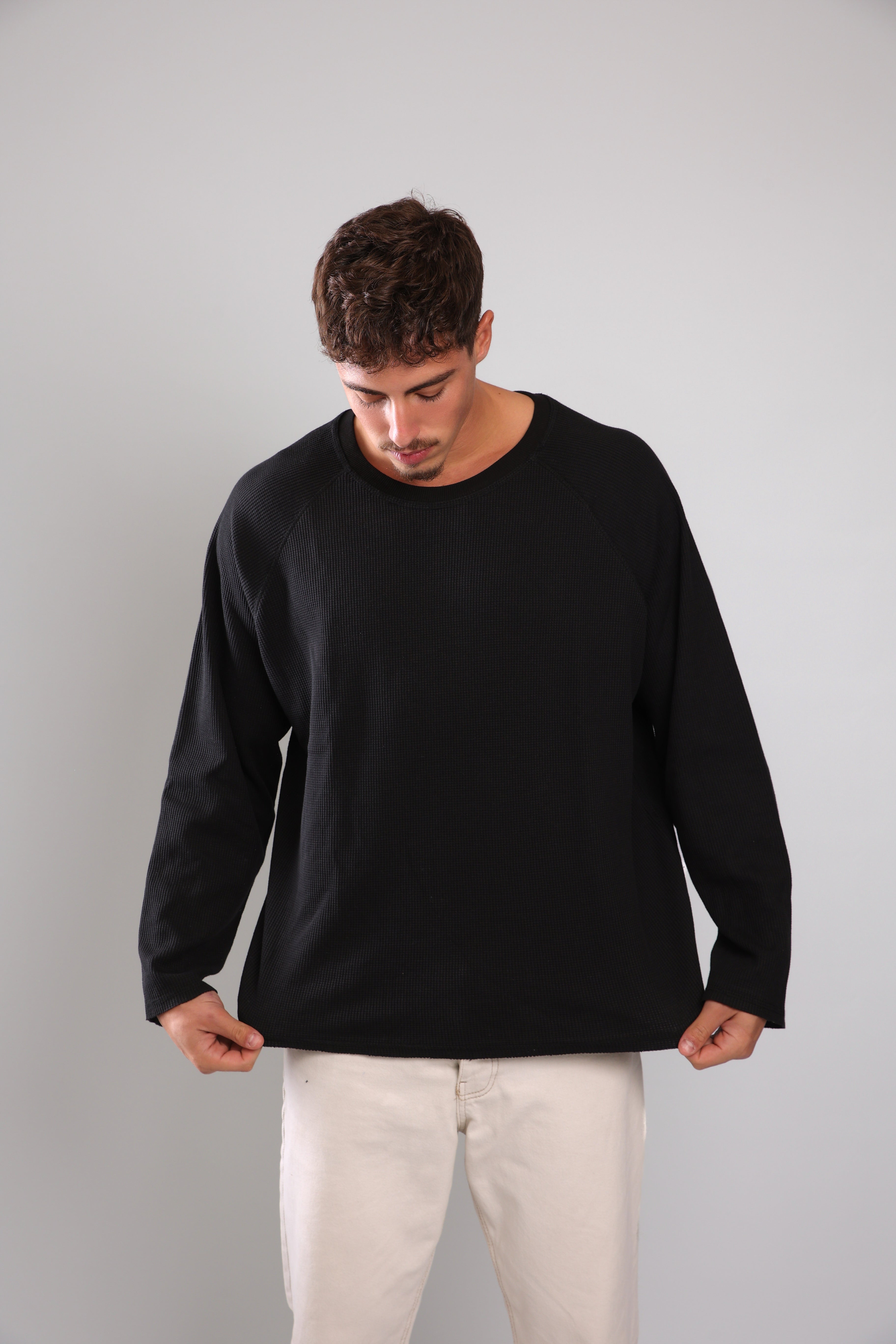 שריג וואפל - שחור