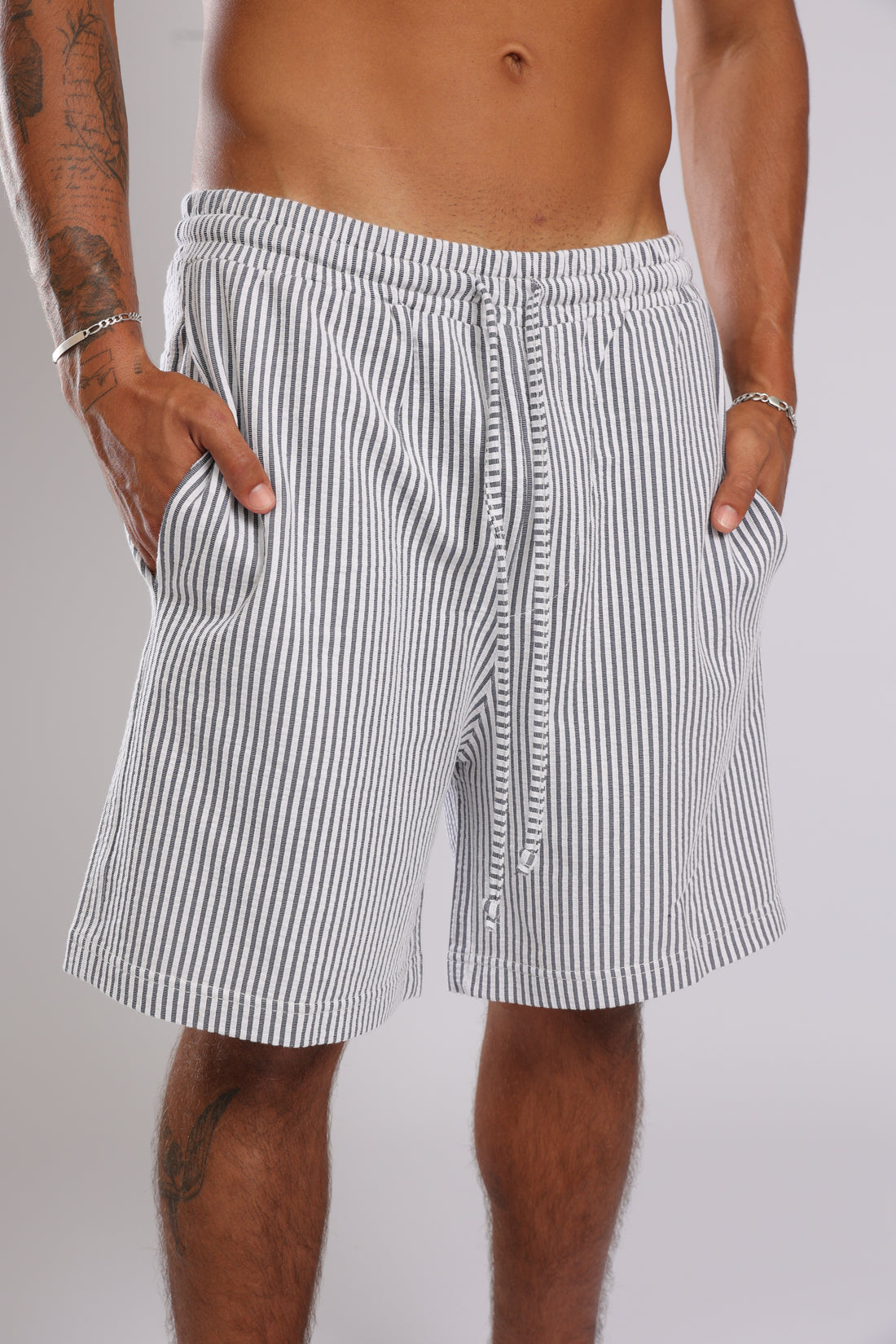 מכנס פסים - כחול