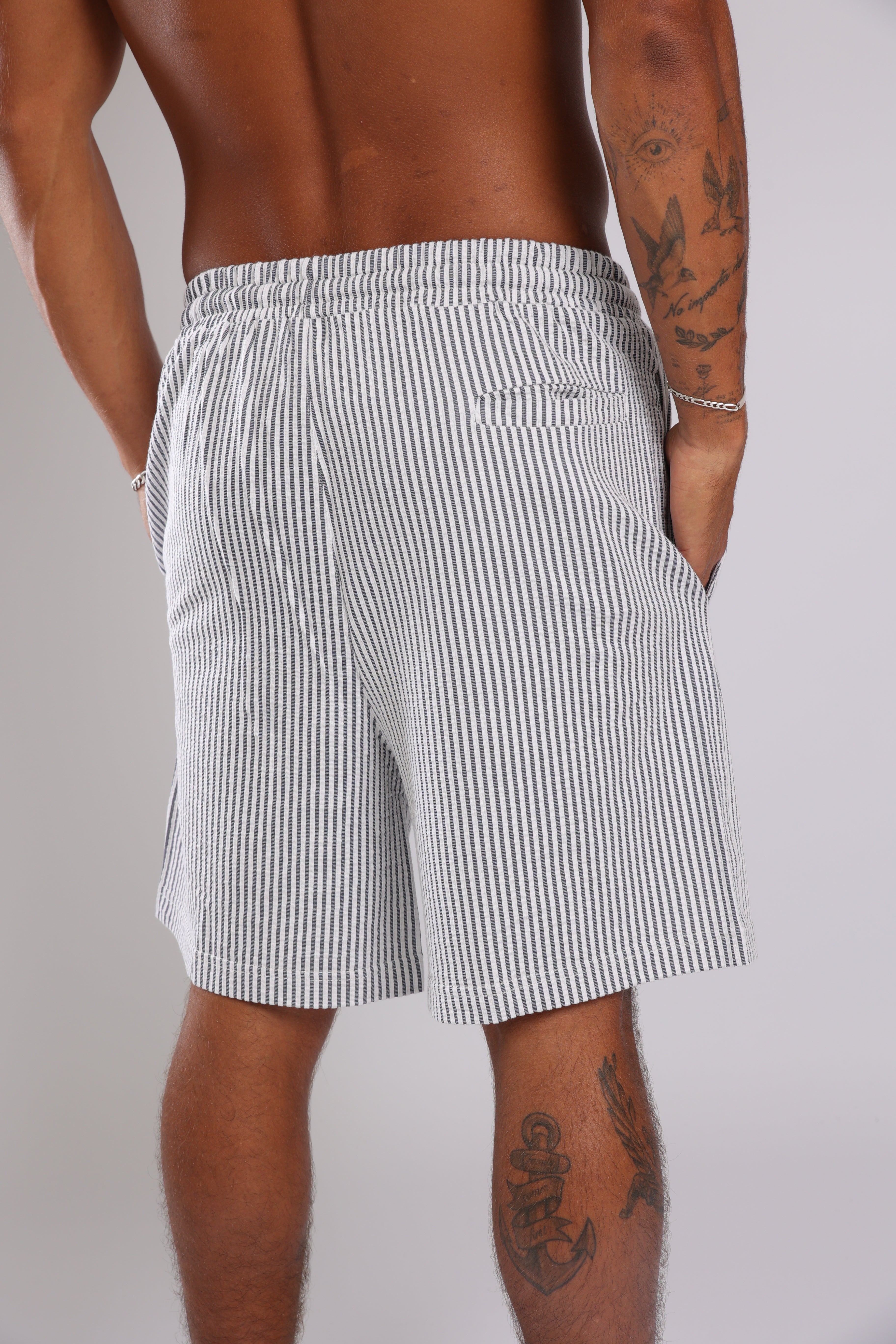 מכנס פסים - כחול